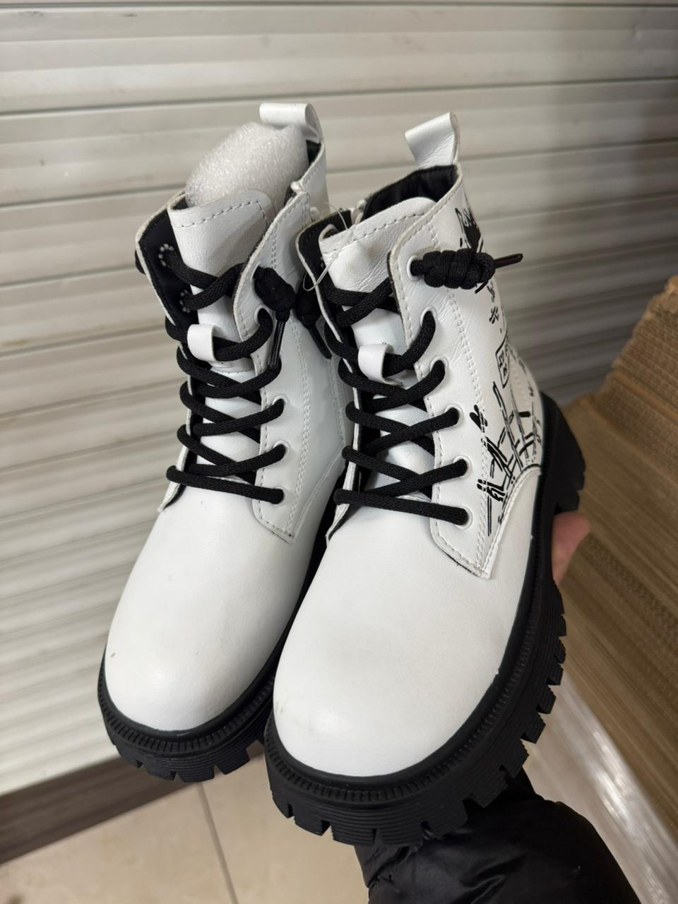 фото зимние ботинки для девочек оптом