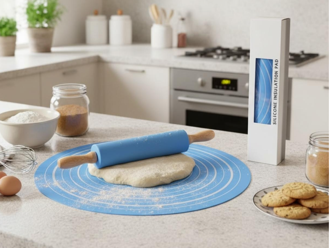 картинка Скалка и коврик для выпечки от магазина Одежда+