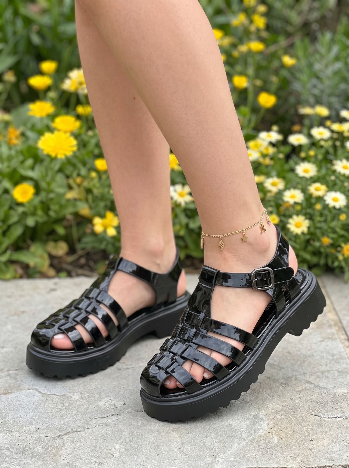 фото женские летние сандалии с buckle 826680 оптом