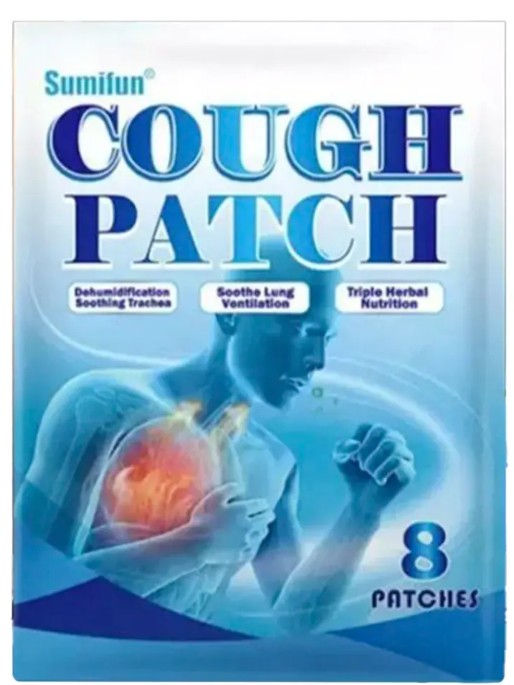 картинка Китайский пластырь от кашля и боли в горле от магазина Одежда+