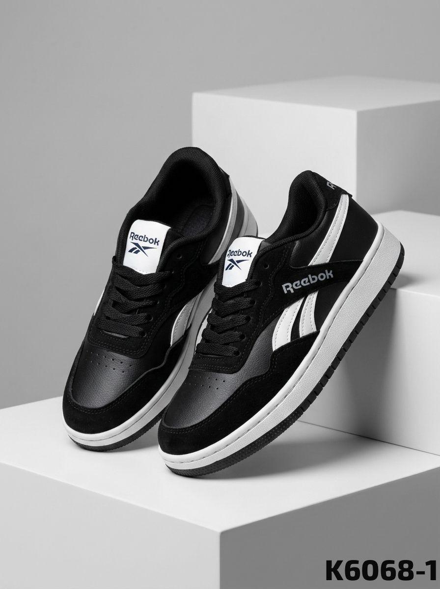 фото женские черные кроссовки reebok 878496 оптом