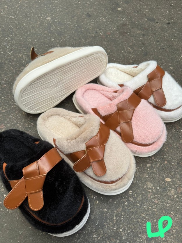 фото зимние женские домашние тапочки оптом