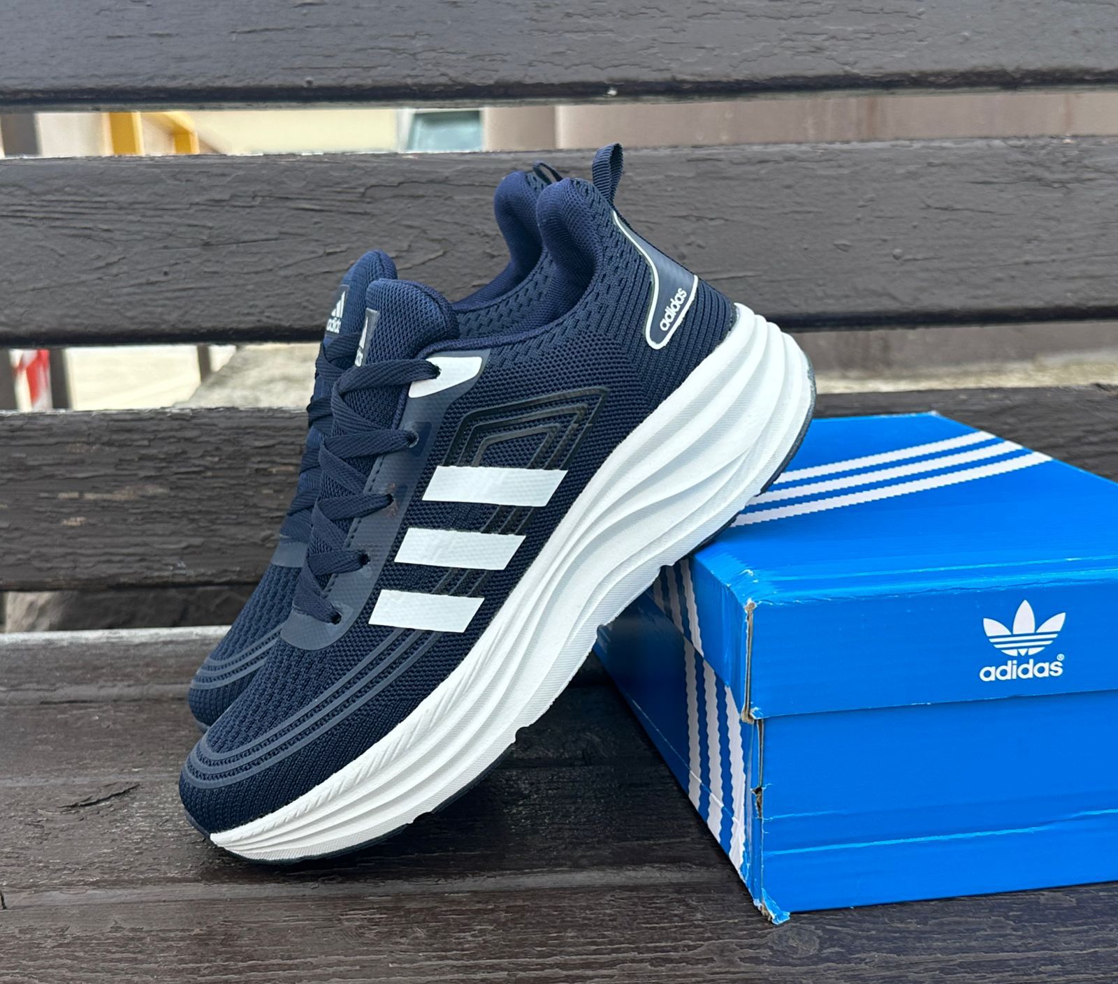 фото мужские кроссовки adidas 839092 оптом