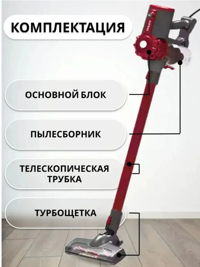 картинка Пылесос вертикальный ручной от магазина Одежда+