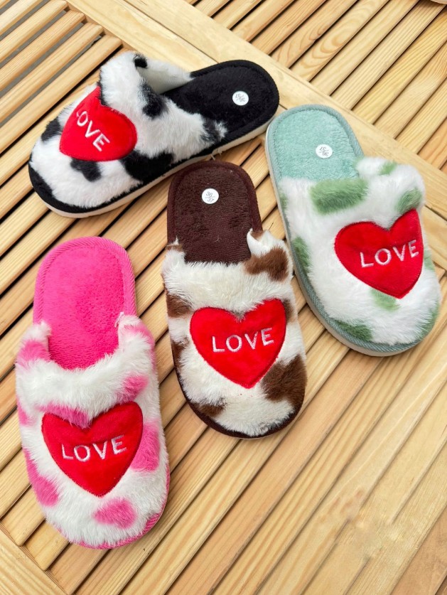 фото зимние женские домашние тапочки оптом