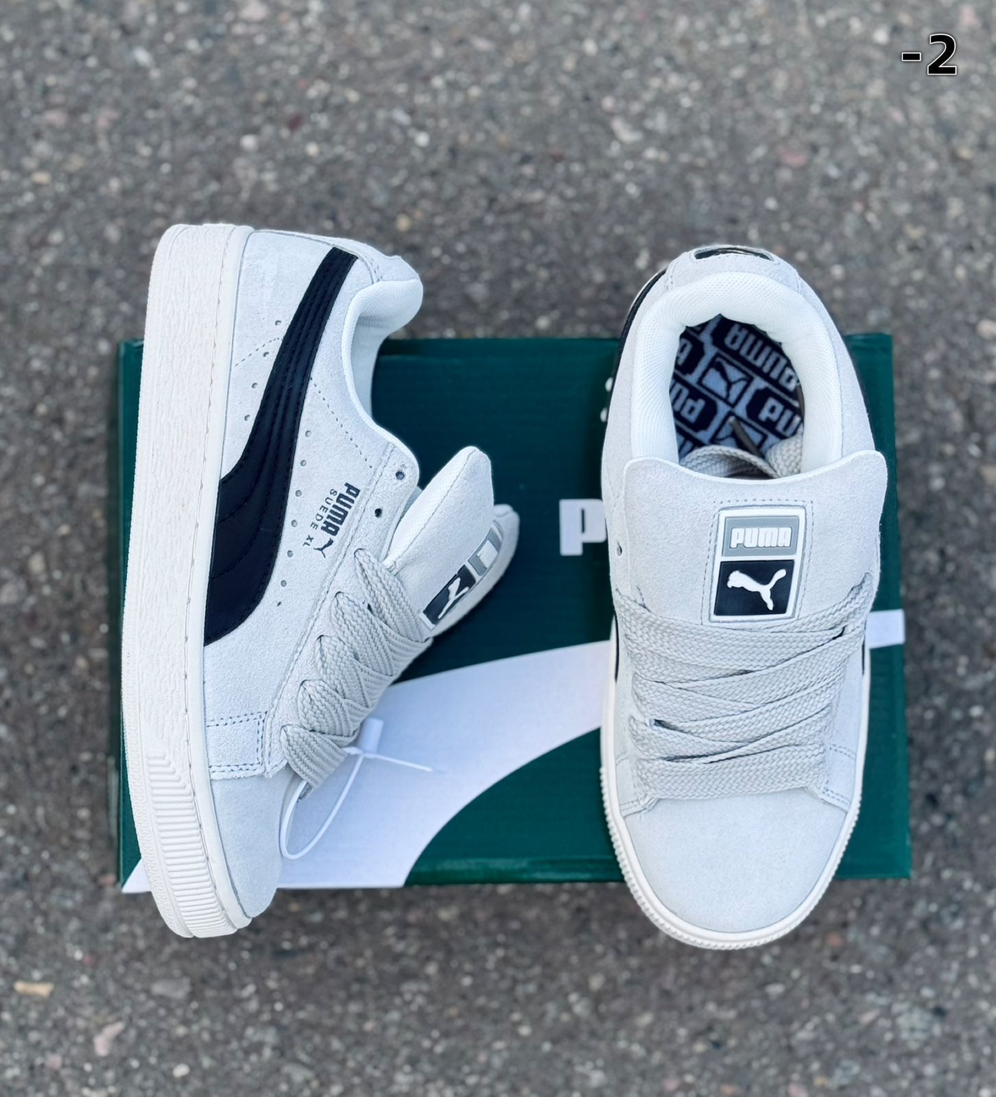 фото Женские белые кроссовки Puma 217778 оптом на лето для мужчин