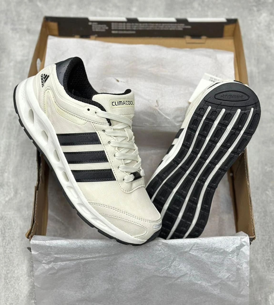 фото Мужские весенние кроссовки Adidas Climacool 439499 оптом с доставкой