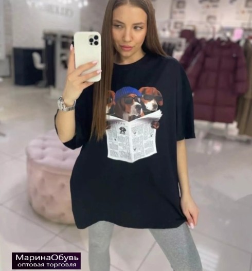 картинка Футболка оверсайз от магазина Одежда+