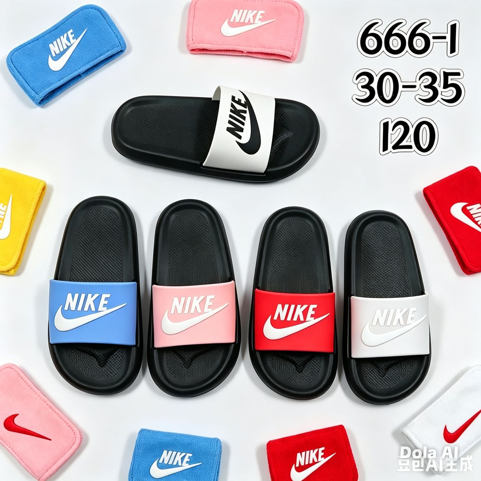 картинка Детские летние шлепки Nike 960835 от магазина Одежда+