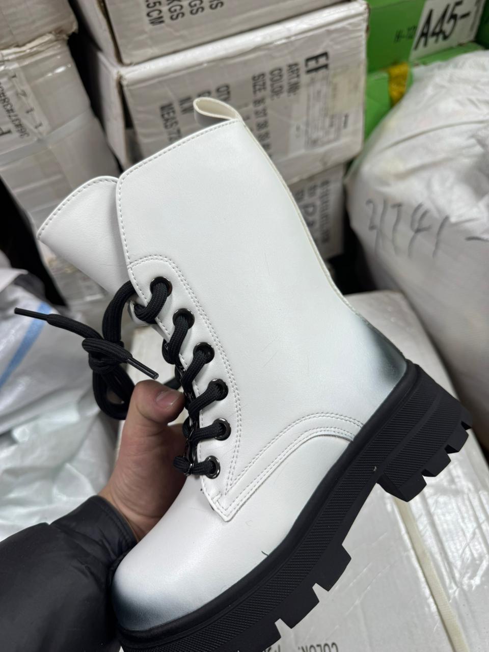 фото зимние ботинки для девочек оптом