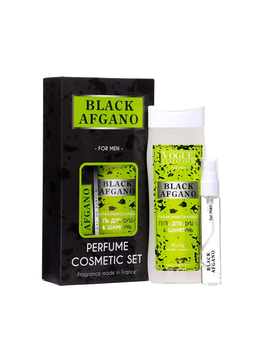 картинка Подарочный набор косметики мужской Black Afgano от магазина Одежда+