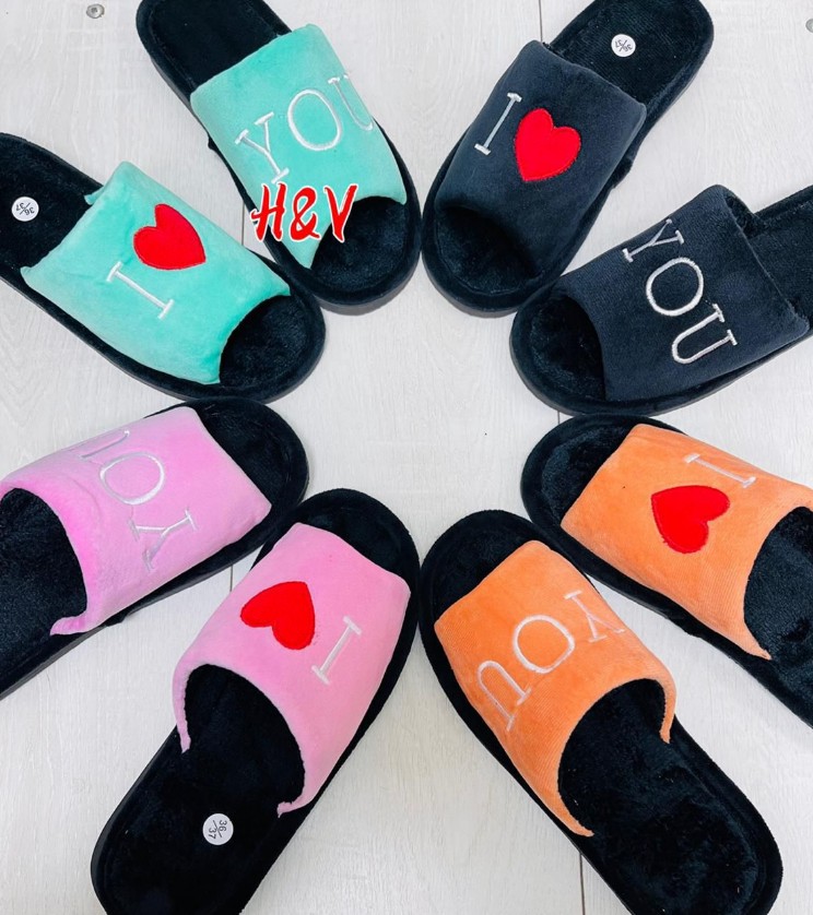 фото зимние женские домашние тапочки оптом