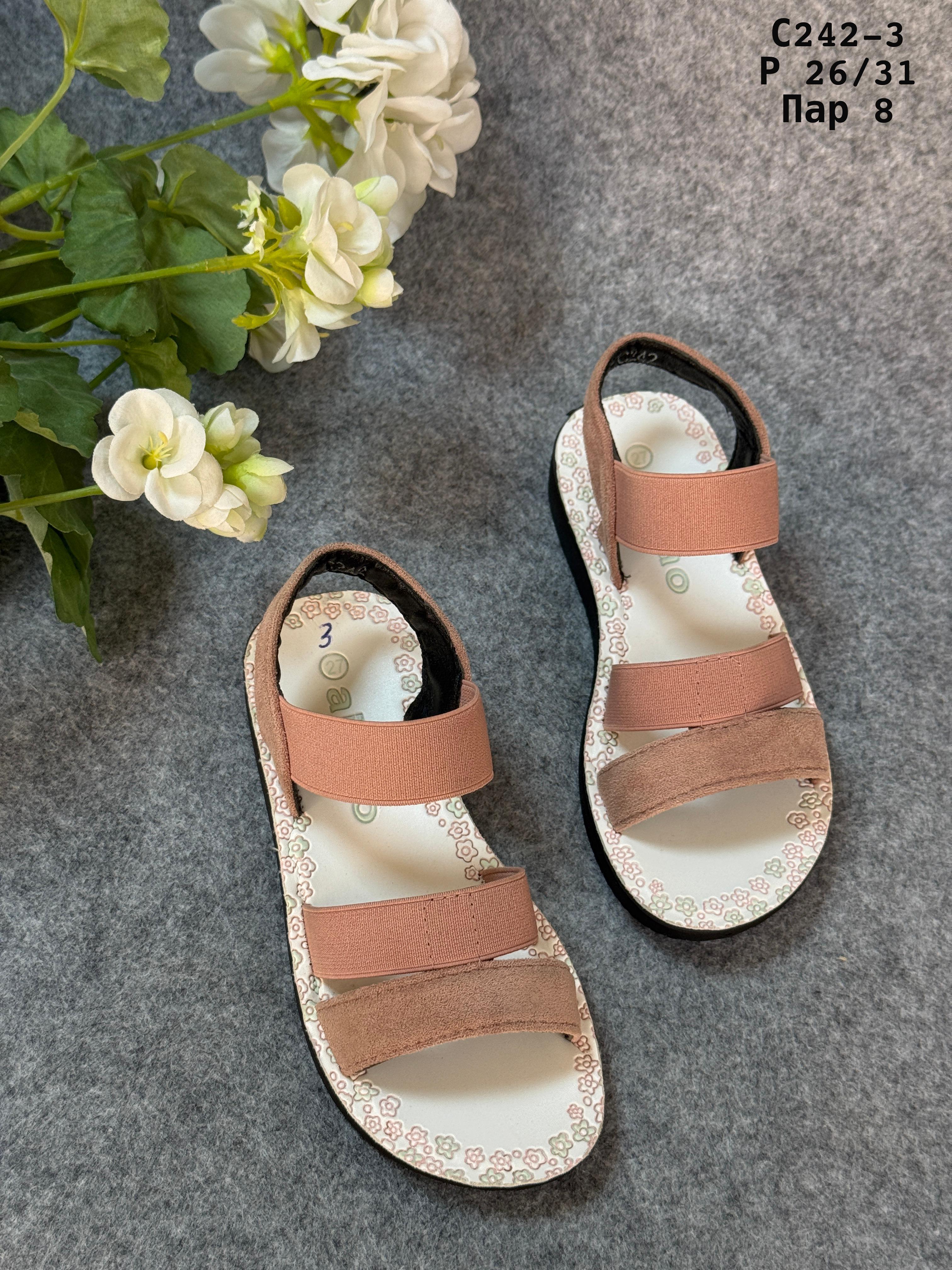 фото летние босоножки для девочек оптом