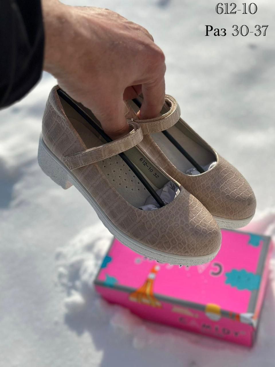 фото весенние туфли для девочек оптом
