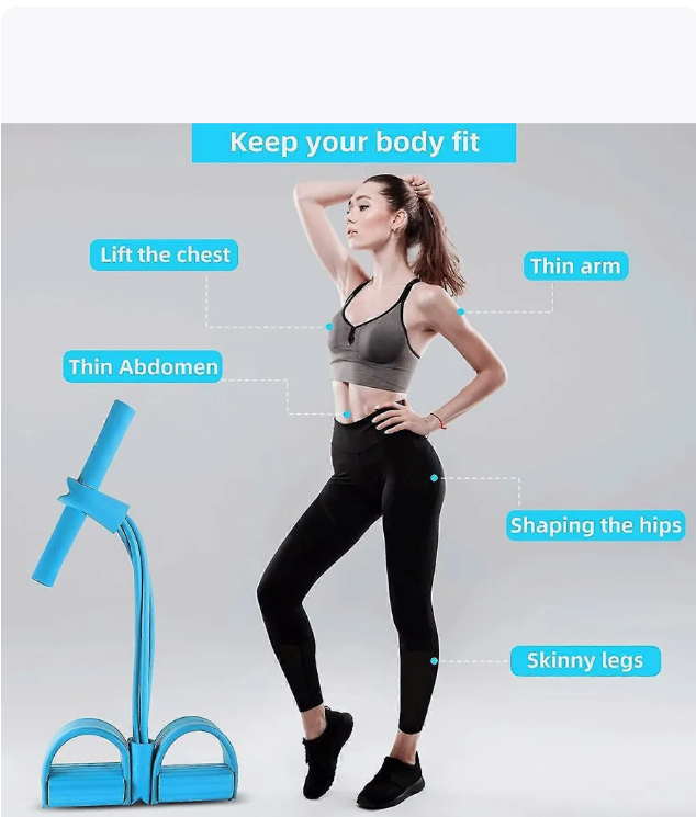 картинка Эластичный тренажер для пресса и йоги от магазина Одежда+