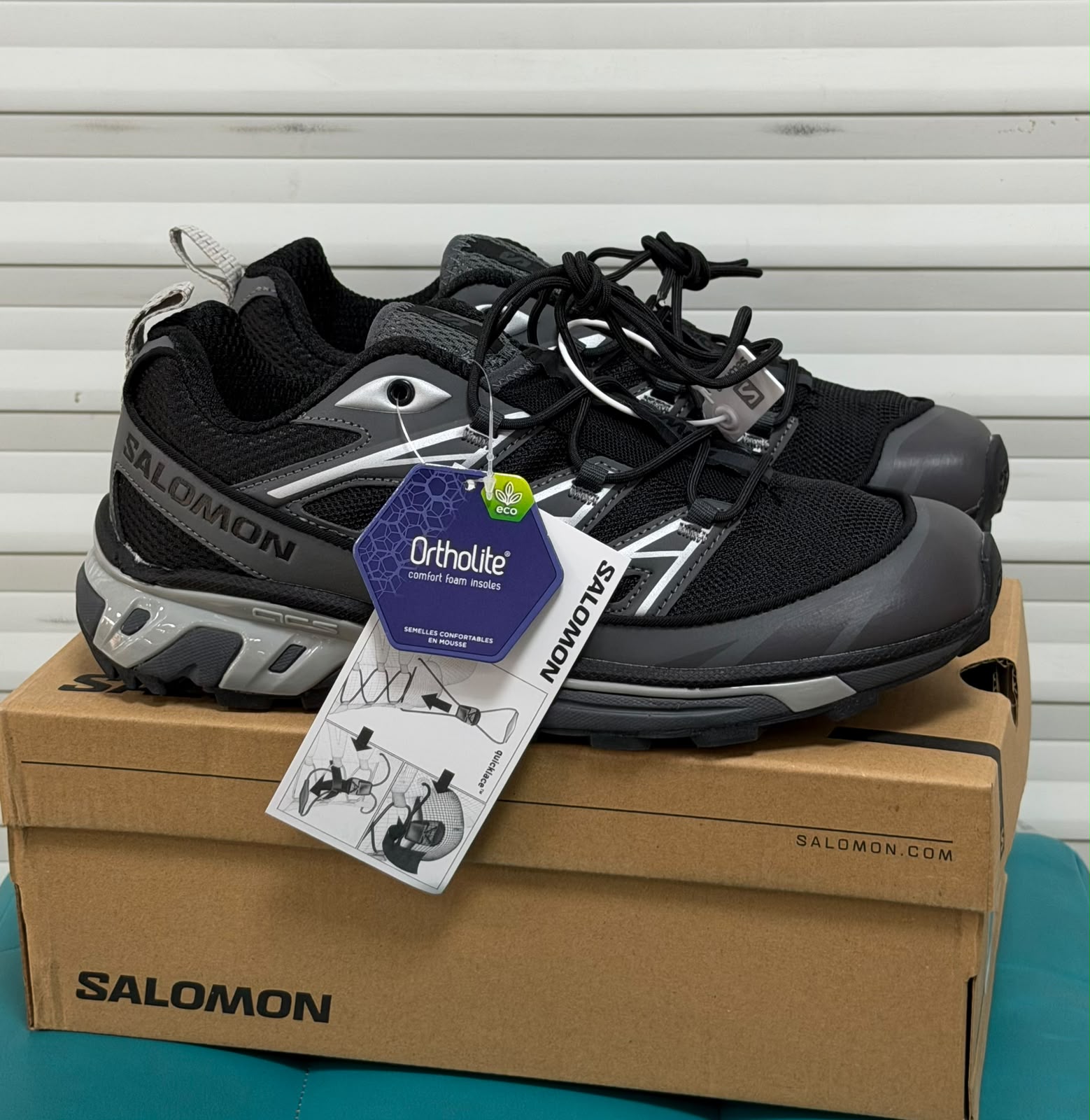 фото мужские кроссовки salomon 691313 оптом
