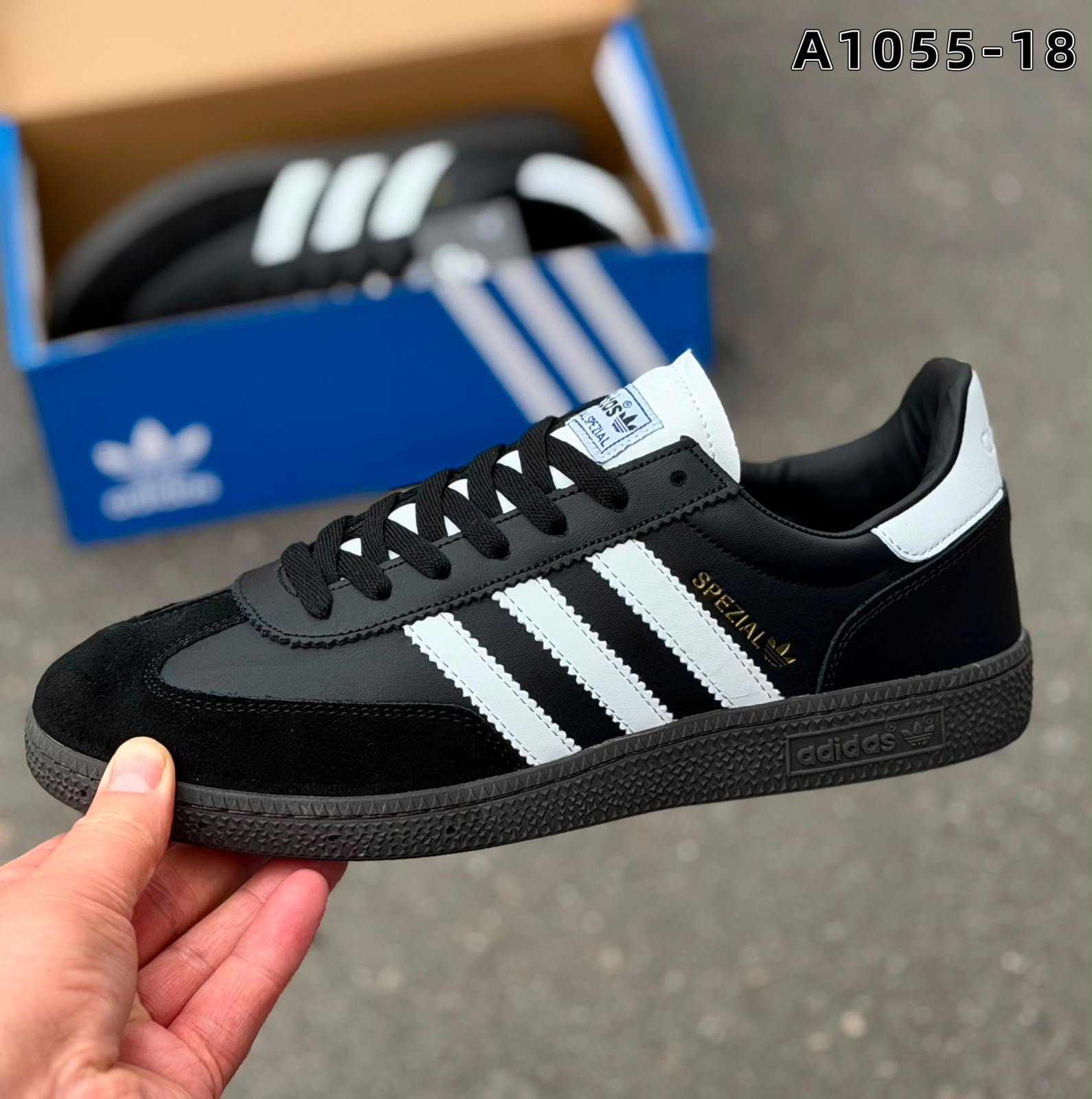 фото мужские осенние кроссовки adidas spezial 977953 оптом