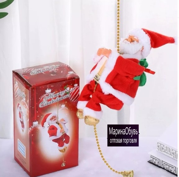 картинка Дед мороз с музыкой 22см от магазина Одежда+