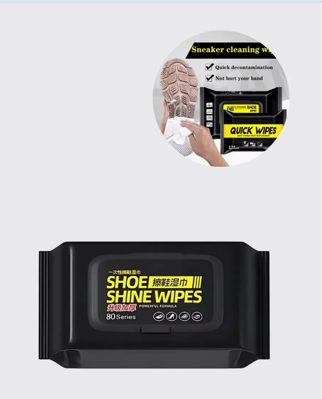 картинка Влажные салфетки для обуви от магазина Одежда+