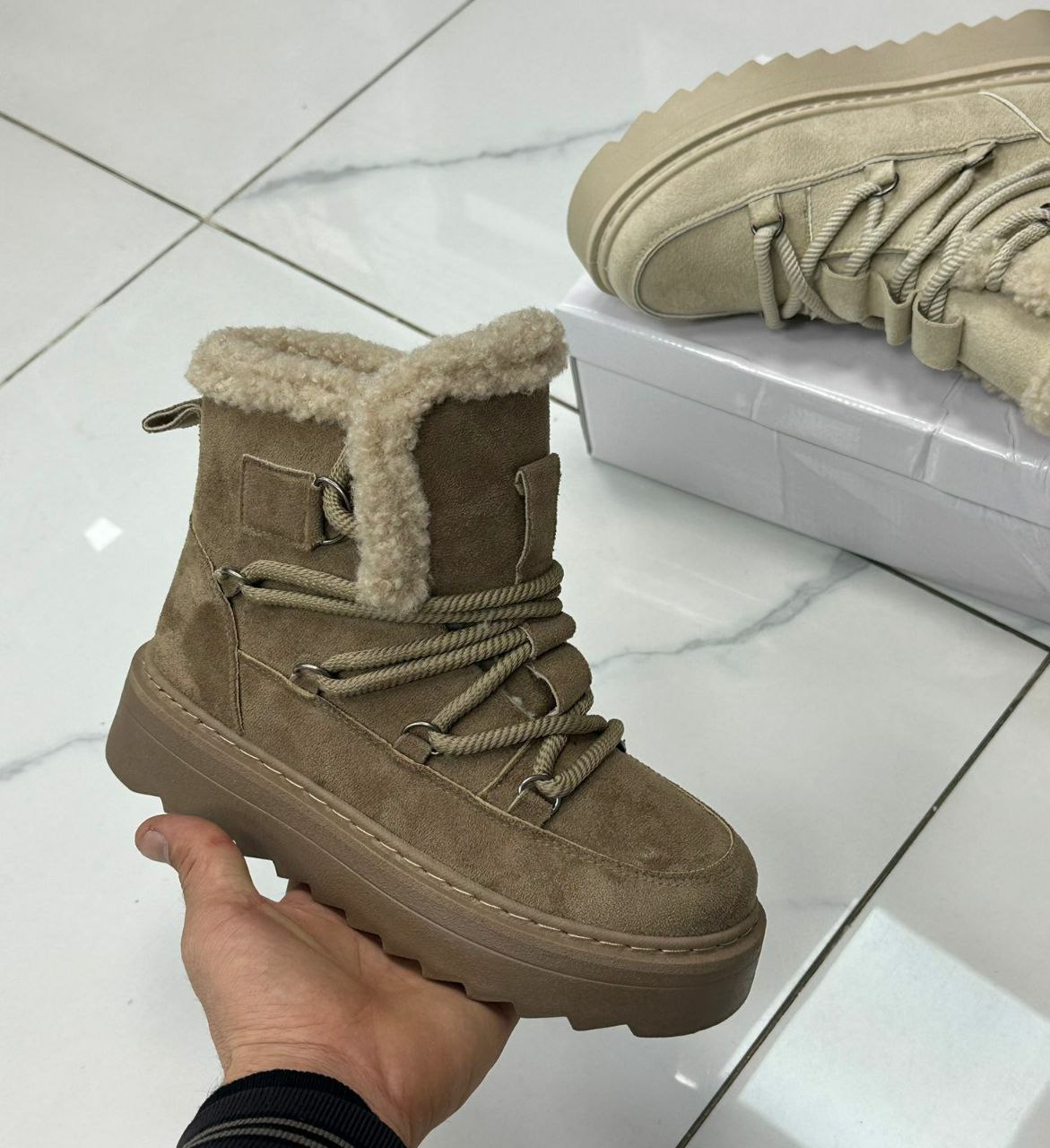 фото зимние женские ботинки оптом от производителя