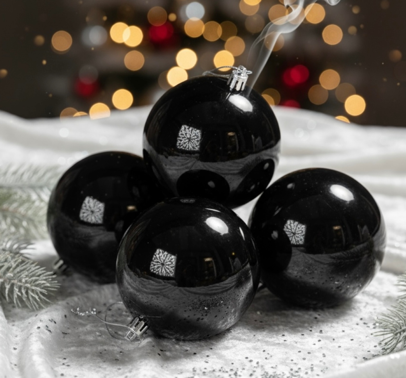 картинка Новогодние елочные игрушки 10см от магазина Одежда+