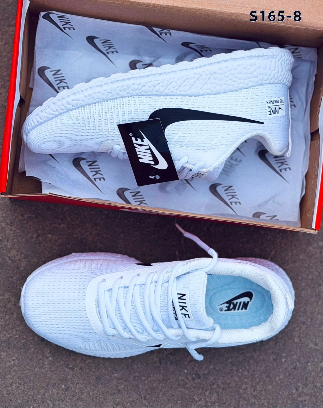 фото мужские весенние кроссовки nike the trainer 859076 оптом