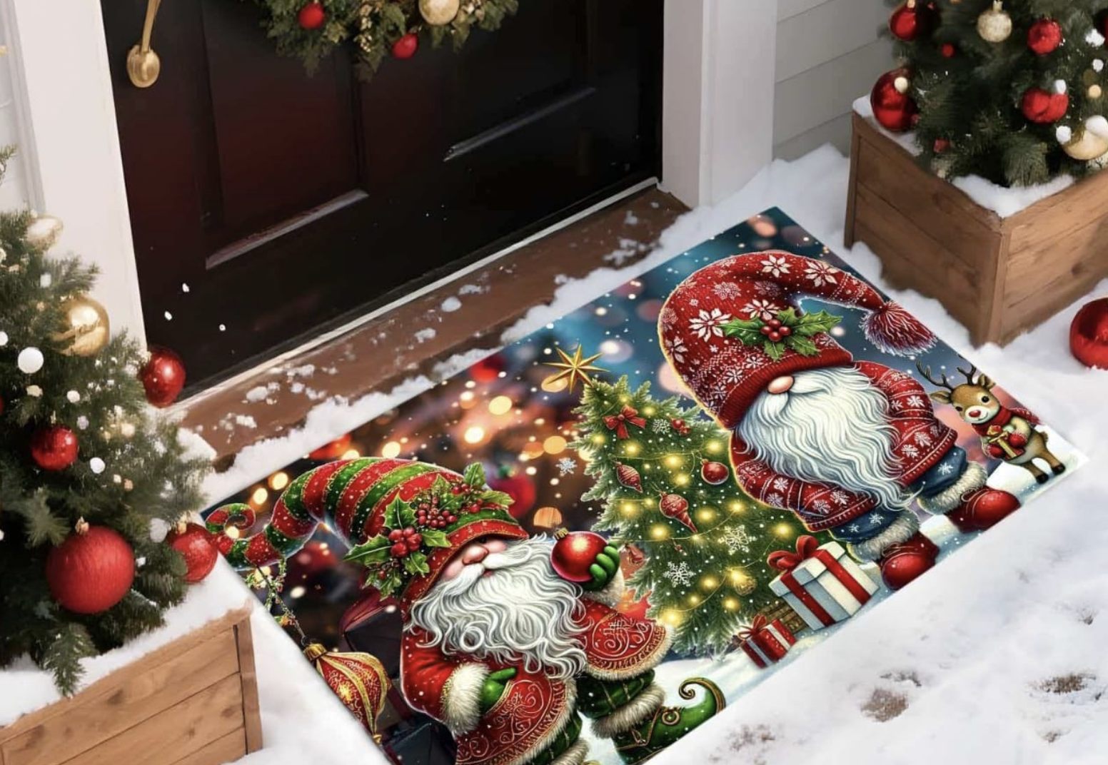 картинка Новогодний коврик 3D от магазина Одежда+