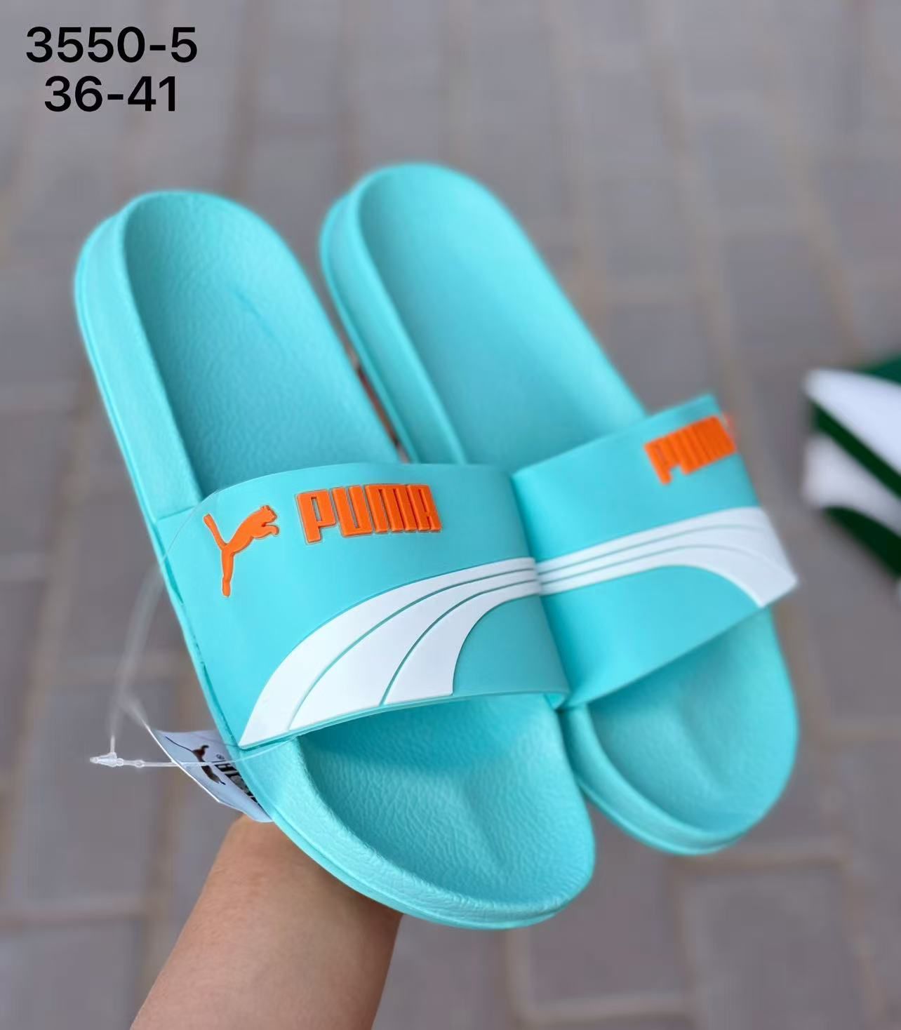 фото женские летние шлепки adidas 989754 оптом