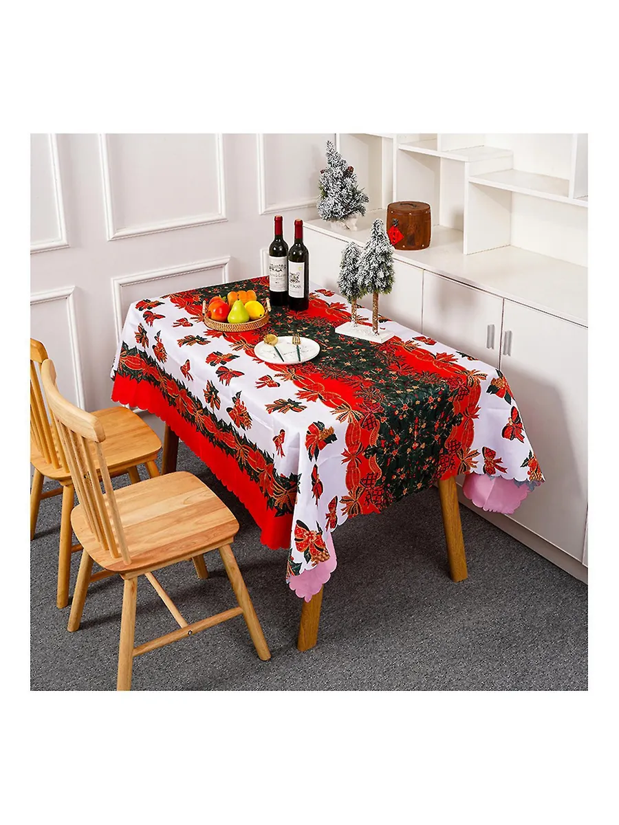картинка Новогодняя скатерть 110-140 см от магазина Одежда+