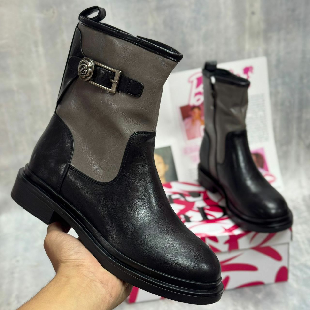 фото осенние женские ботинки оптом с доставкой