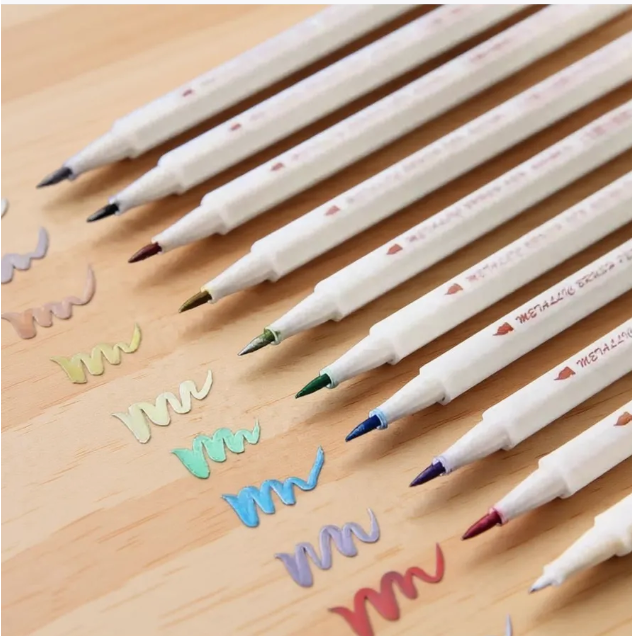 картинка Набор фломастеров линеровметалик 15 цветов от магазина Одежда+