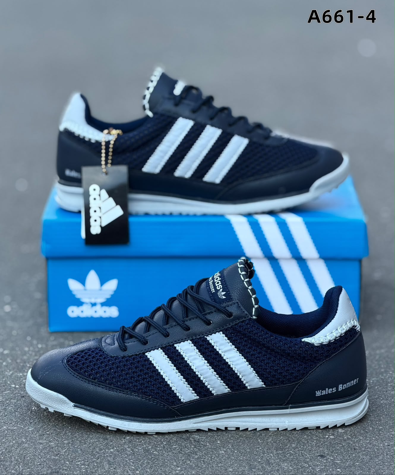 фото Мужские весенние кроссовки Adidas Wales Bonner 340358 оптом с доставкой