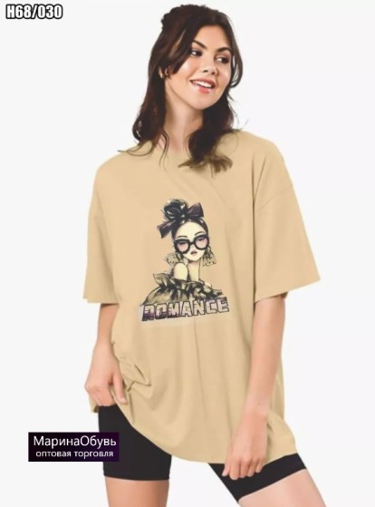 картинка Футболка оверсайз от магазина Одежда+