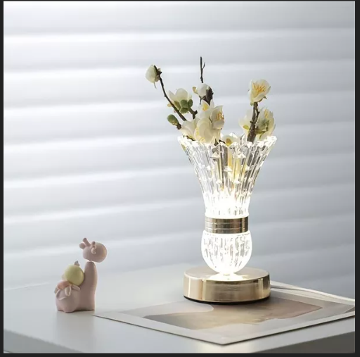 картинка Светильник настольный с кристаллическим эффектом от магазина Одежда+