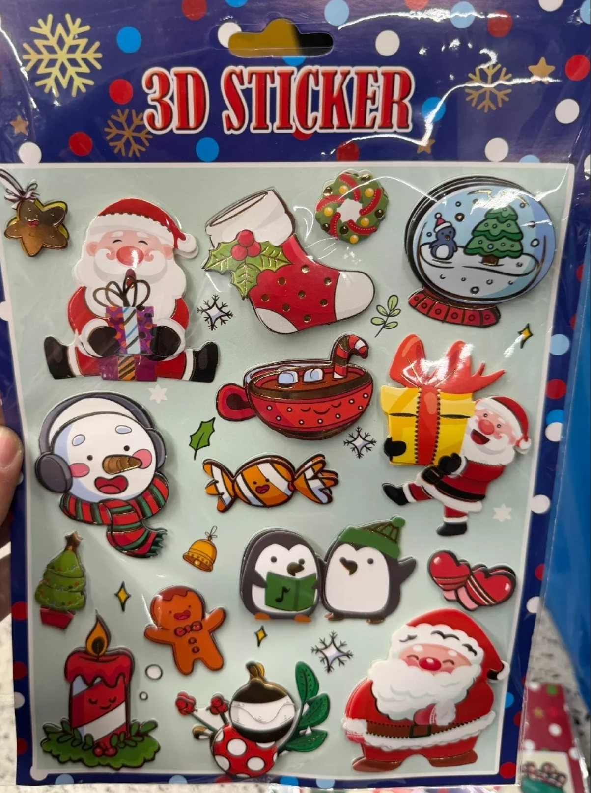 картинка Новогодние наклейки от магазина Одежда+