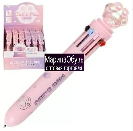 картинка Ручка шариковая 10-ти цветная от магазина Одежда+