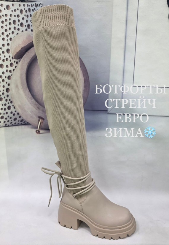 фото зимние женские сапоги ботфорты оптом
