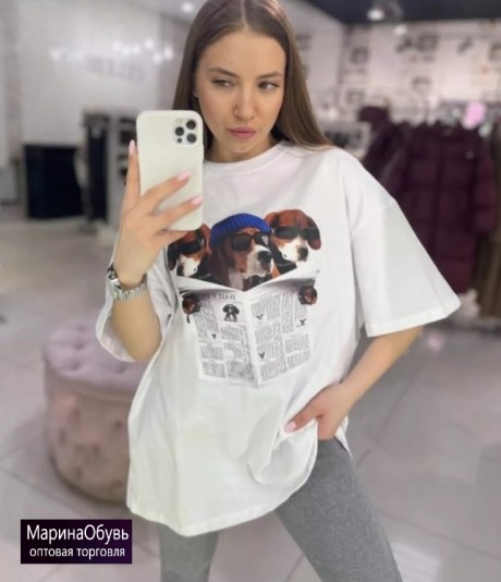 картинка Футболка оверсайз от магазина Одежда+