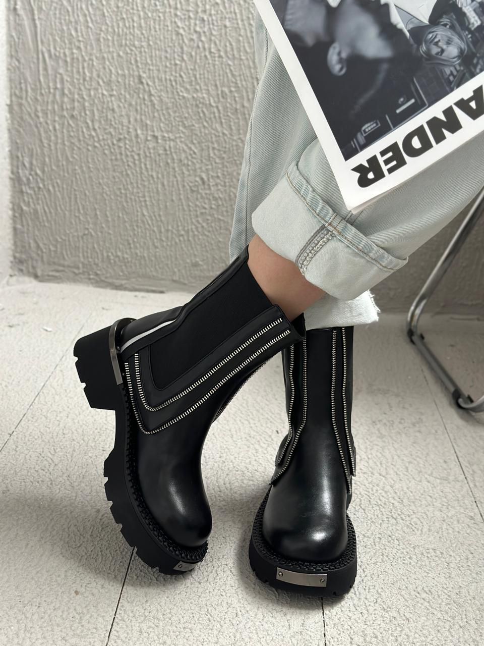 фото зимние женские ботинки оптом от производителя