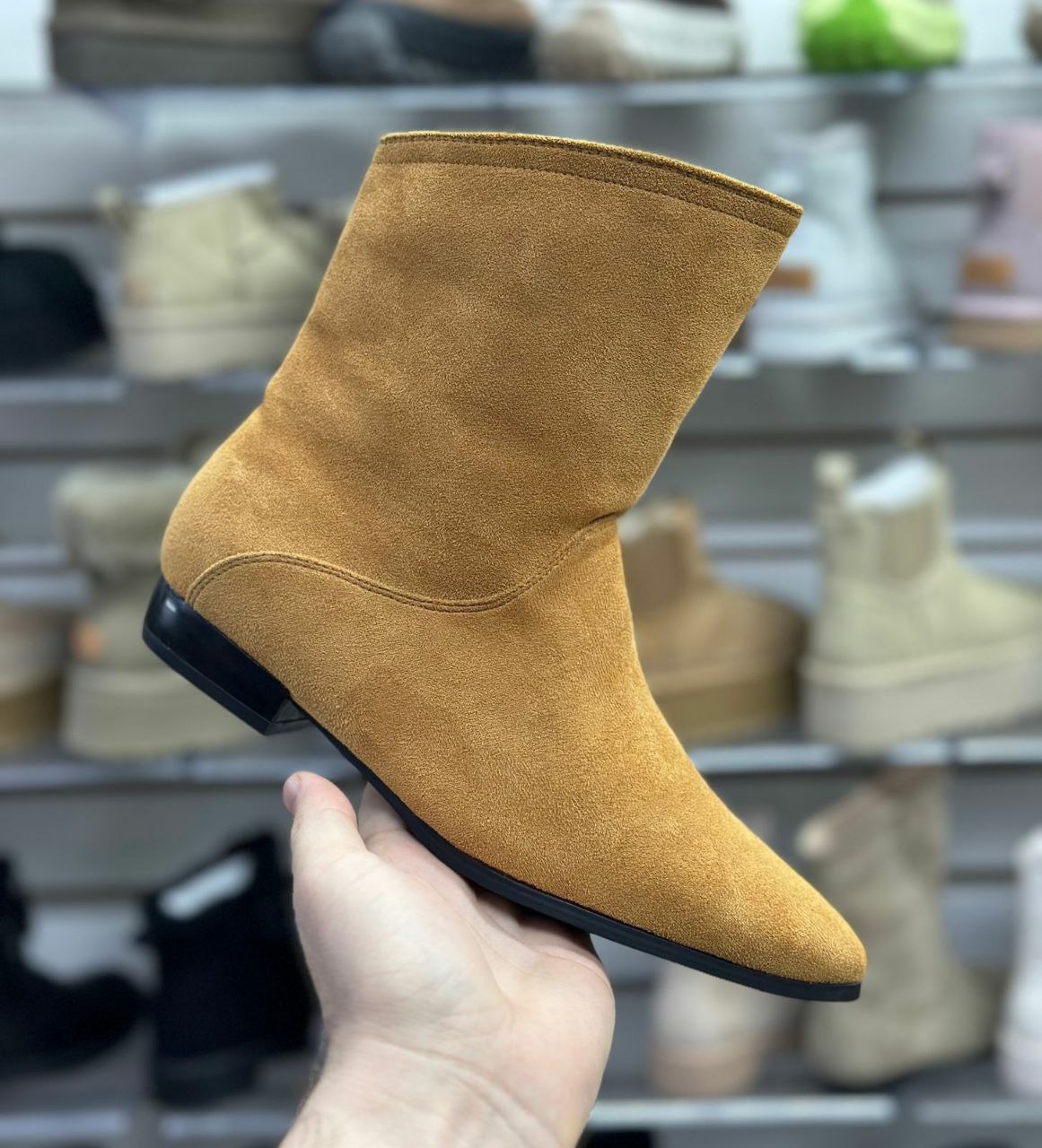 фото зимние женские ботинки оптом от производителя