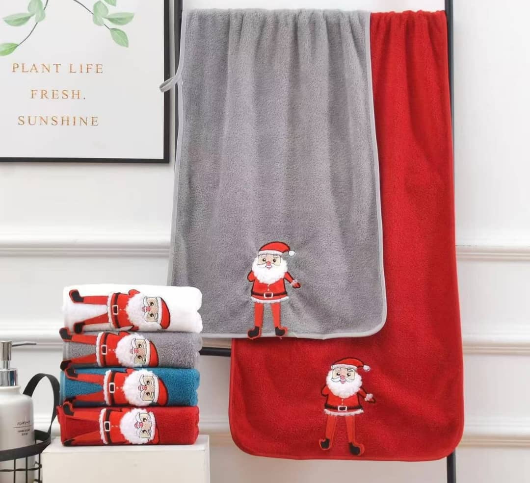 фото полотенце новогоднее размер 35/75 см без выбора оптом