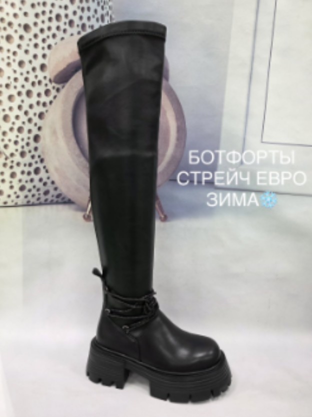 фото зимние женские ботфорты оптом