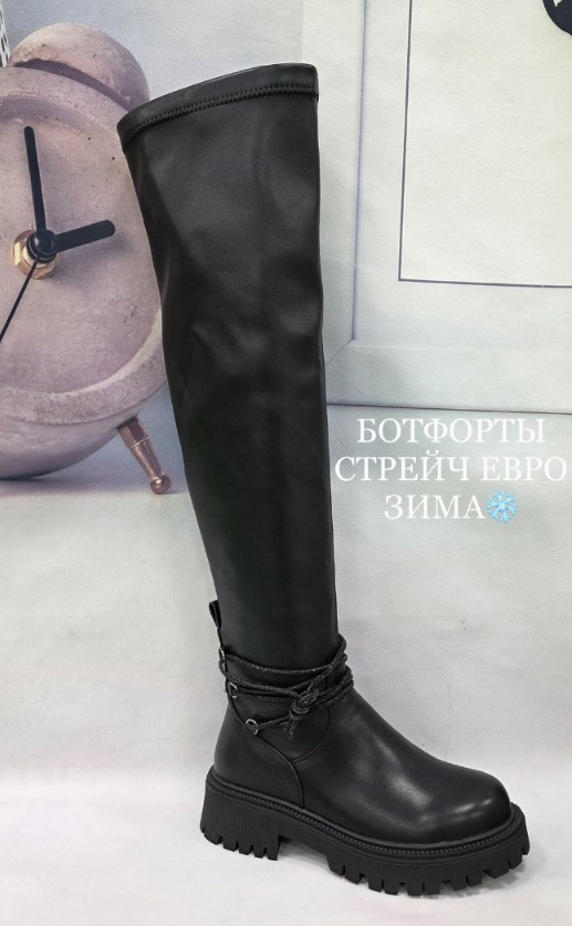 фото зимние женские сапоги ботфорты оптом