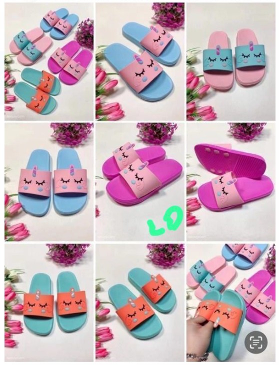 картинка Без выбора цвета летние шлепки для девочек от магазина Одежда+