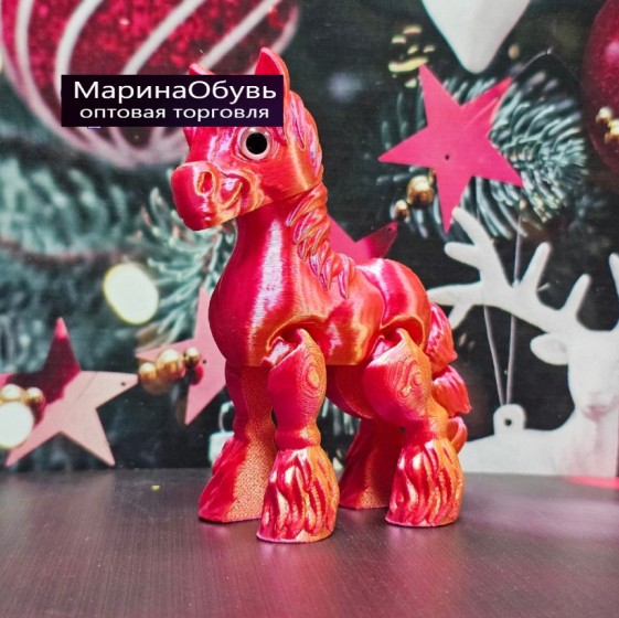 картинка Игрушка Лошадь символ 2026 года-12.5см×10см от магазина Одежда+