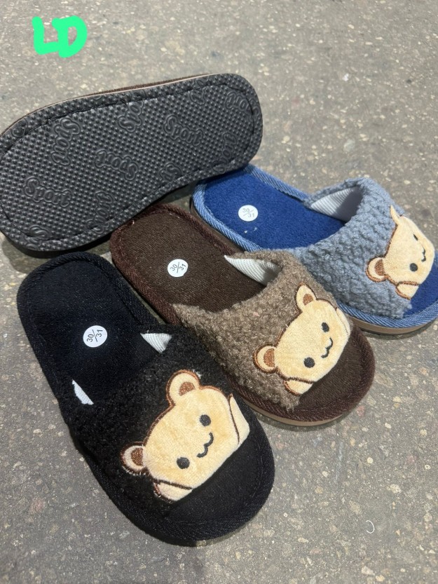 фото зимние домашние тапочки для девочек оптом