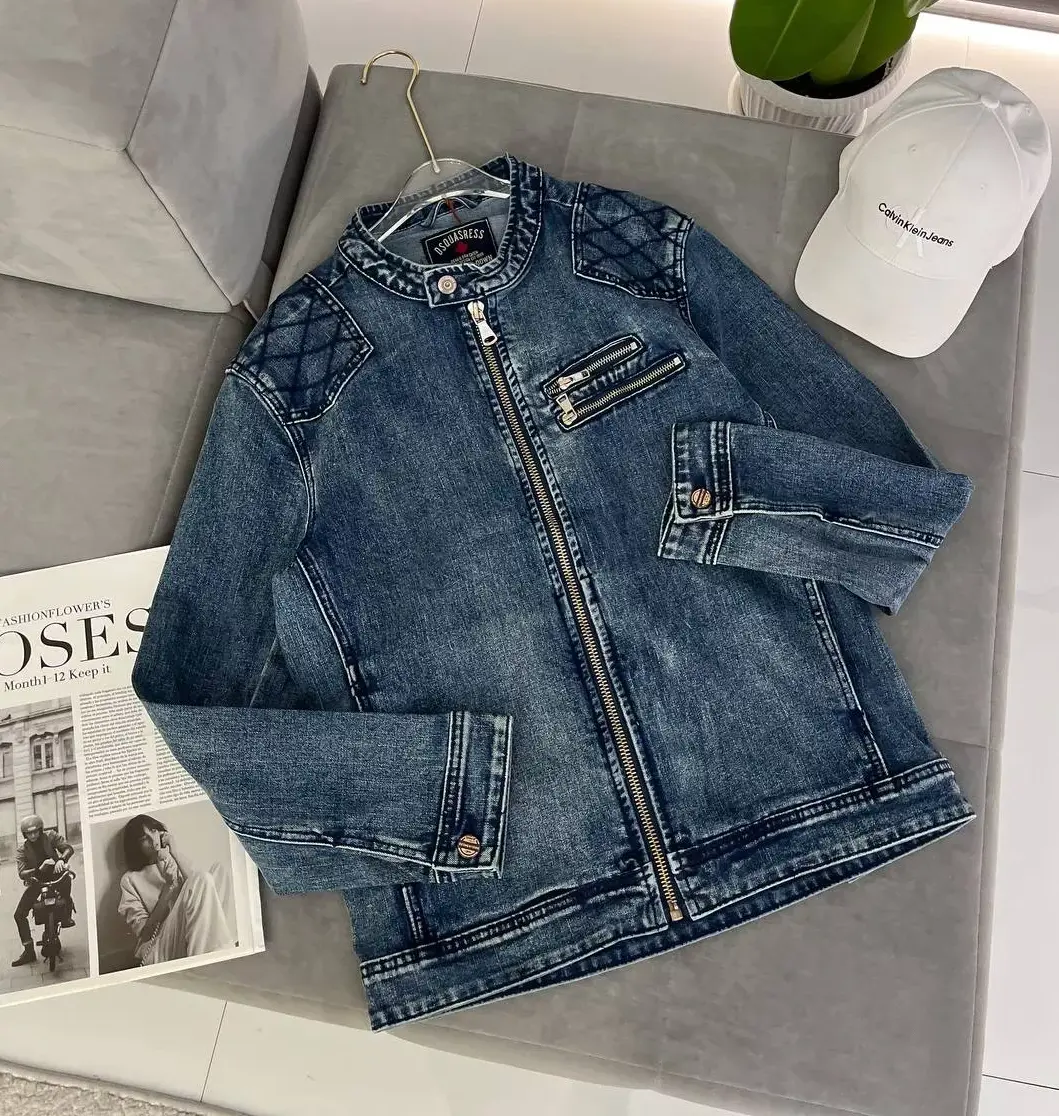 картинка Стильная джинсовая куртка от магазина Одежда+