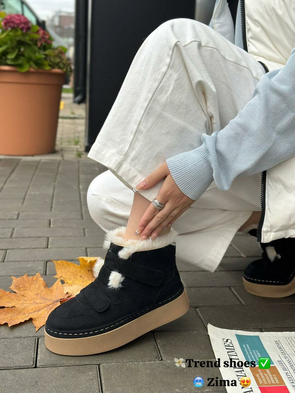 фото зимние женские ботинки оптом от производителя