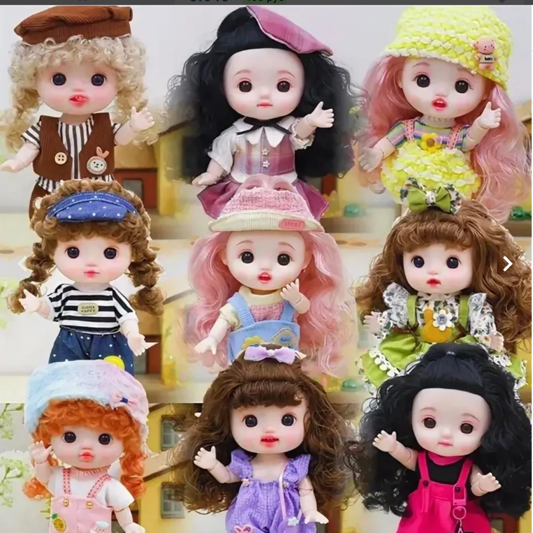 картинка Игрушка "Кукла в одежде" 22 см от магазина Одежда+