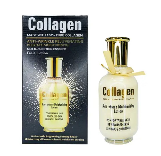 картинка Увлажняющий лосьон для лица Wokali Collagen Anty Stress Moisturising Lotion 160мл от магазина Одежда+